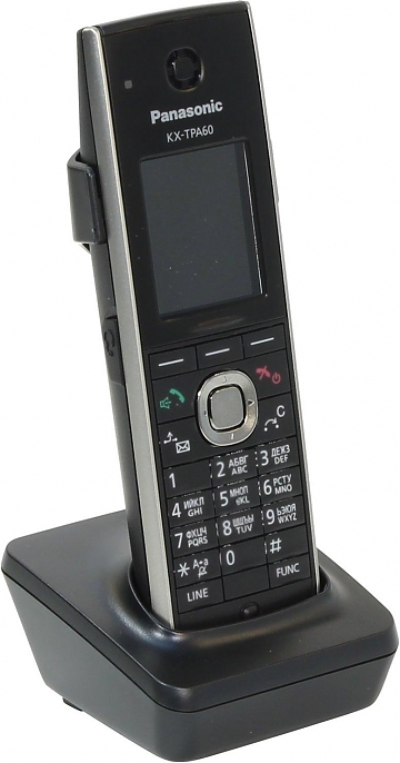 Дополнительная трубка  Panasonic KX-TPA60RUB к SIP-DECT телефону Panasonic KX-TGP600  