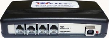 Система записи телефонных разговоров на компьютер (USB) Telest RD8 для цифровых системных телефонов и 2-х канальных баз DECT Panasonic