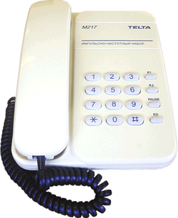 Телефон проводной Телта-217 (Россия)