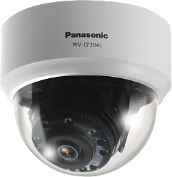 Цветная купольная камера Panasonic WV-CF304LE 