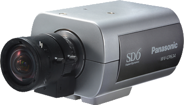 Цветная корпусная камера видеонаблюдения Panasonic WV-CP634E  